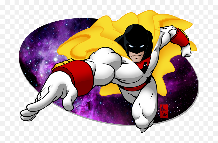 Space Ghost - Cia Dos Gifs Dcuo Space Ghost Emoji,Monkey Cici Emoticon