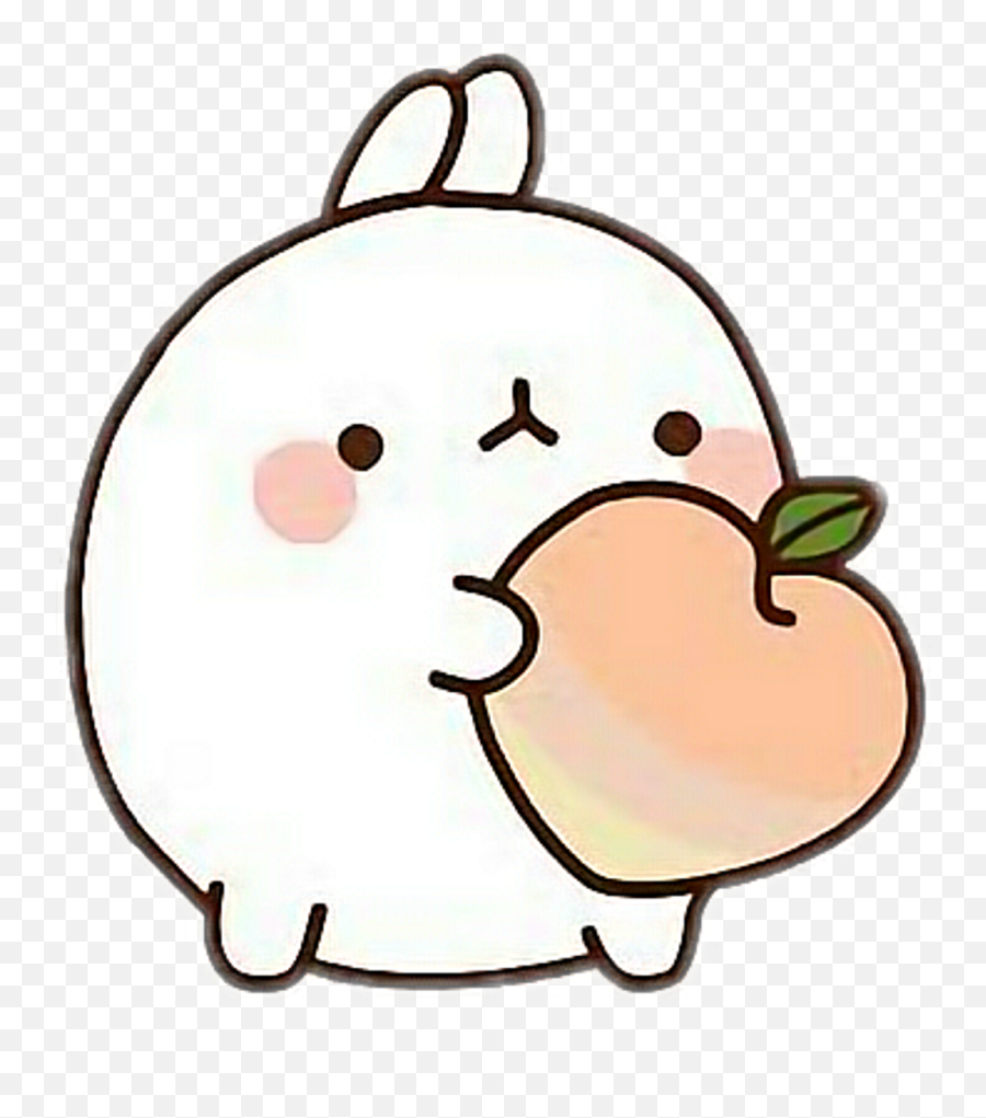 Kawaii Stickers Png - Cute Peach Sticker Kawaii Stickers Transparent Kawaii Stickers Png Emoji,Peach Emoji Png