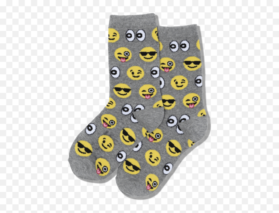 Fun And Funny Socks Johnu0027s Crazy Socks - Children Children Kids Emoji Socks,Brown Toddler Emoji