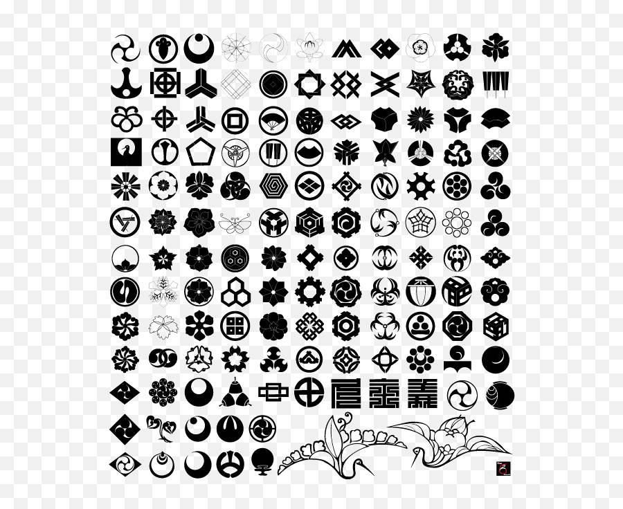 Japanese Elements Png Free Download Png Svg Clip Art For - Japanese Elements Png Emoji,Japanese Emoji With A Sword