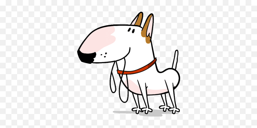 By Jimmy The Bull For Ios Android - English Bull Terrier Cartoon Emoji,Bull Emoji