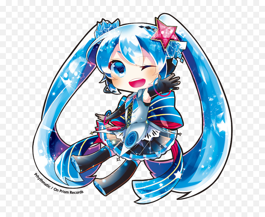 Prhythmatic2 U2014 On Prism Records Emoji,Snow Miku Emoticon