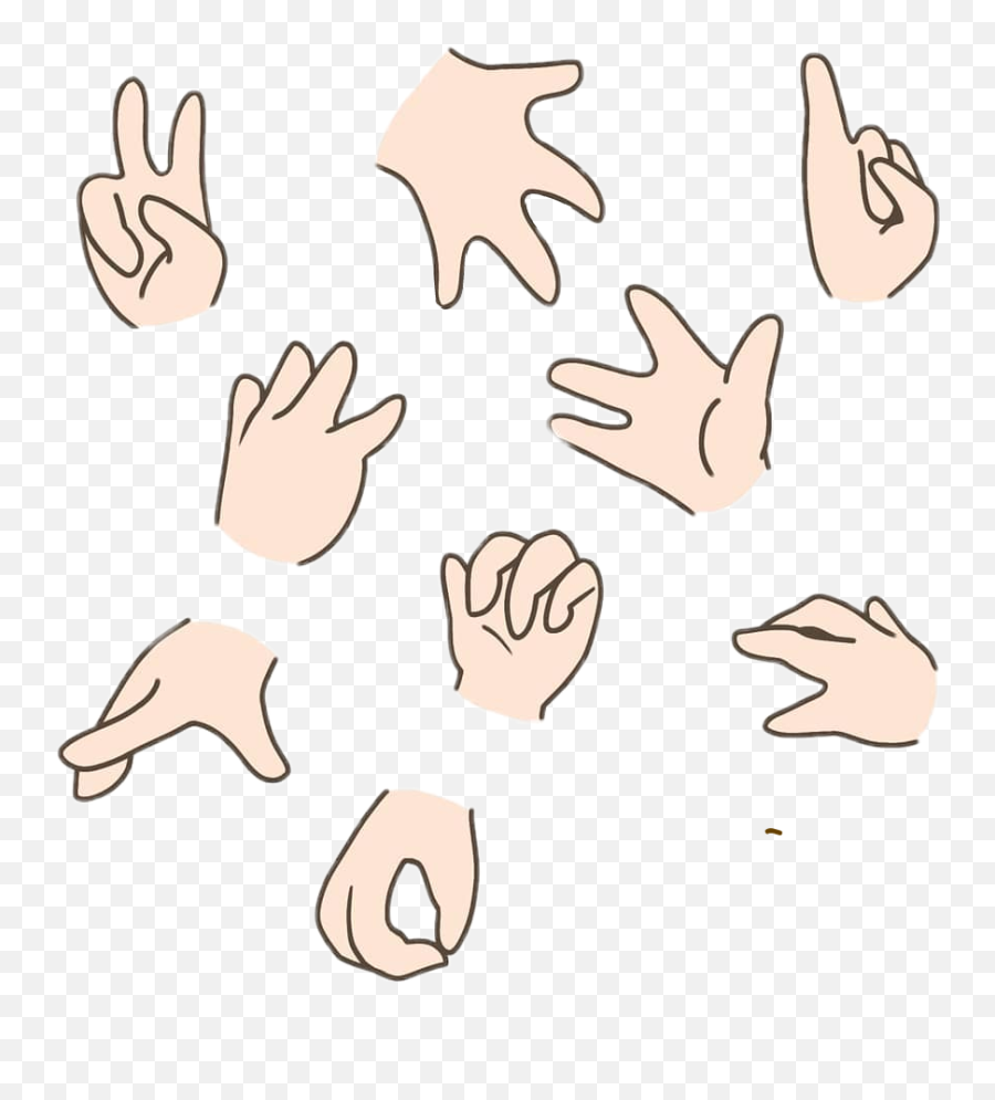 Discover Trending - Gacha Hand Emoji,How To Get No Emoticon For Your Status Woozworld