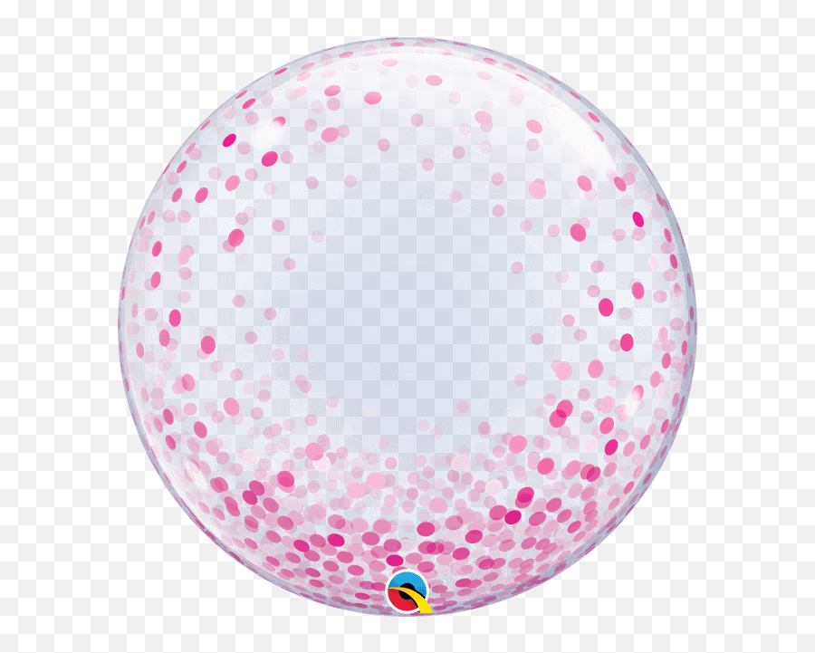 Greetings House - Bubble Balloons Qualatex Bubbles Pink Confetti Dots Emoji,Buble Wrap Emoji