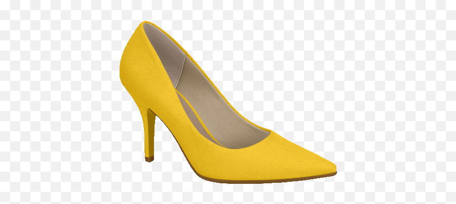 Summer Winter Clothes Baamboozle - Suede Yellow Pumps Emoji,Pointy Giy ...