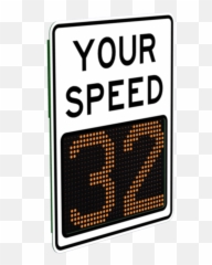Speed Display Signs Designed For Neighborhood Streets - Dot Emoji,Matrix Emoticon