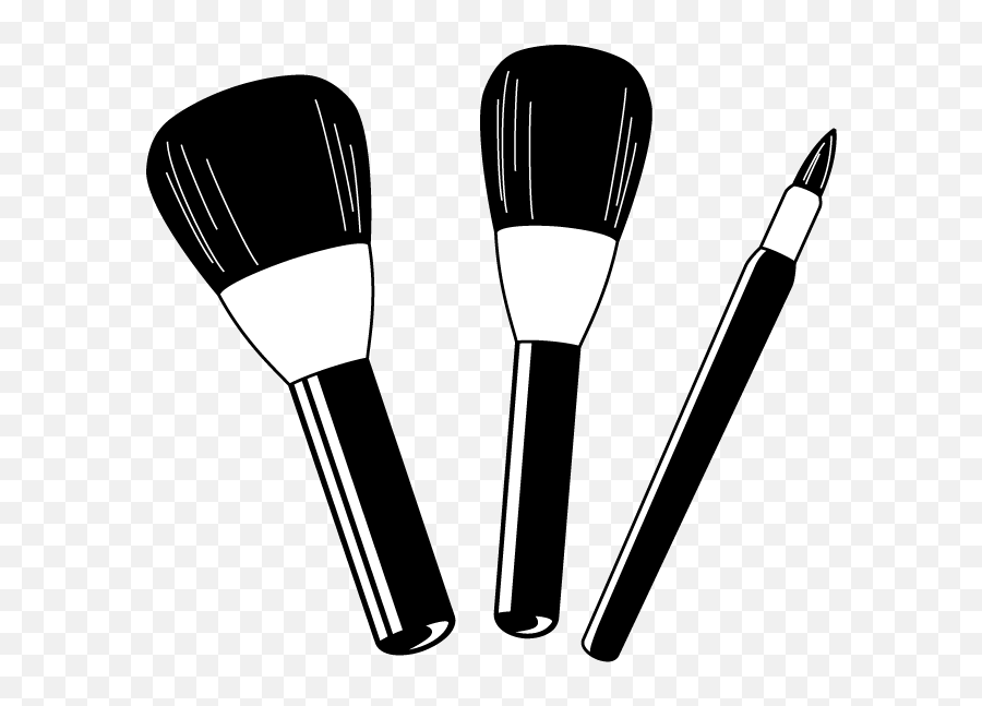 Makeup Clipart Png Transparent Png Png Collections At Dlfpt - Makeup Brush Clipart Png Emoji,Makeup Emoji