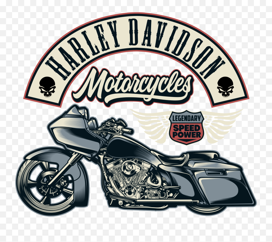 Harley Davidson Sticker For Motorcycle - Come Thou Fount Of Every Emoji,Motorcycle Emoji