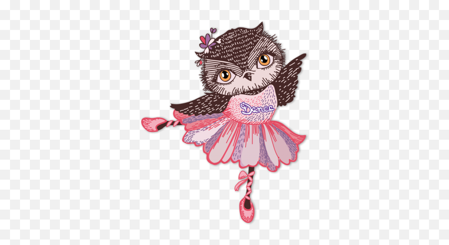 Dance Owl Cute Custom Printable Iron On Vinyl Transfer Design Emoji,Emotions Related To Owls
