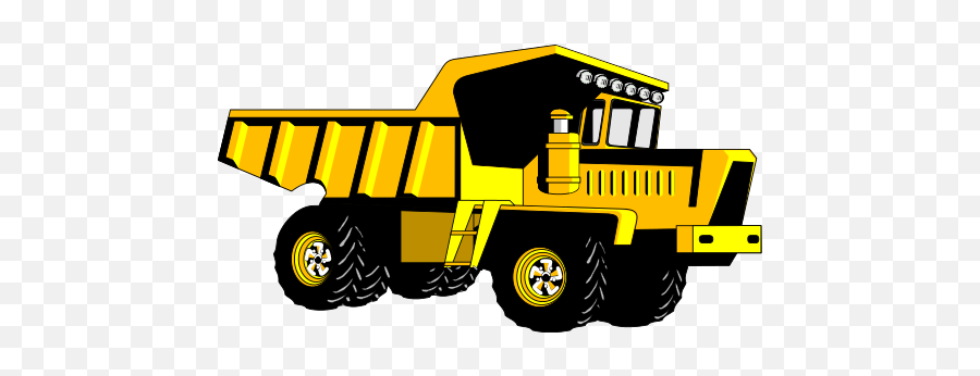 Dump Truck Clipart Free Danasoka Top - Heavy Equipment Vector Png Emoji,Garbage Truck Emoji