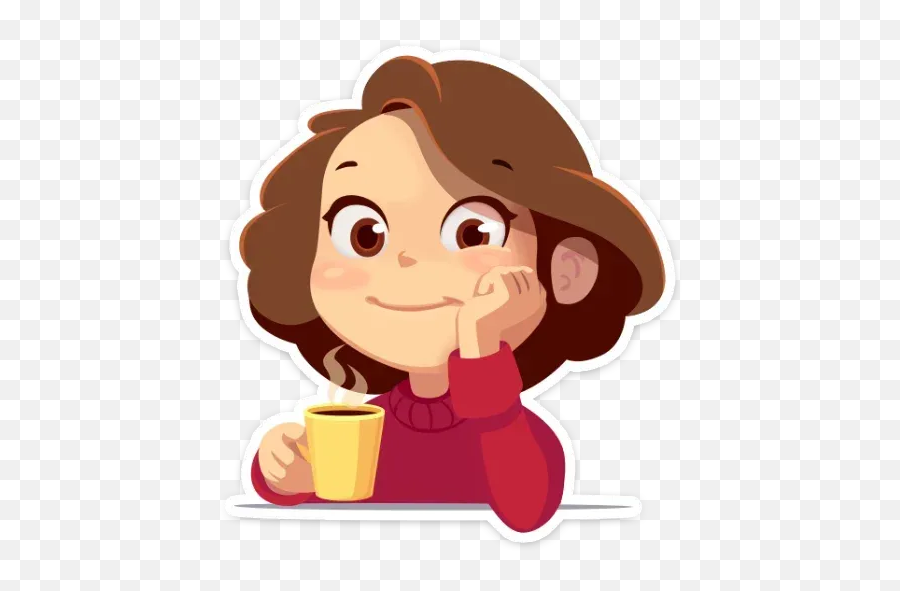 Arisha Sticker Pack - Stickers Cloud Emoji,Images Of Emojis Drinking Coffee