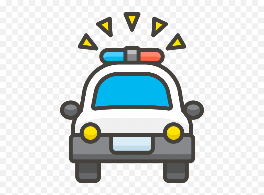 Oncoming Police Car Emoji Icon Png Transparent Emoji,Emoji Copy And Pasta