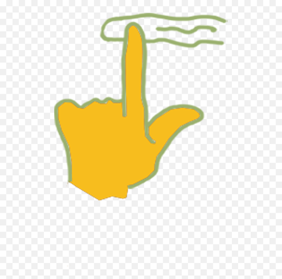 Hme - Econnect Emoji,Pointing Forward Finger Emoji