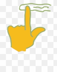 Hme - Econnect Emoji,Pointing Forward Finger Emoji
