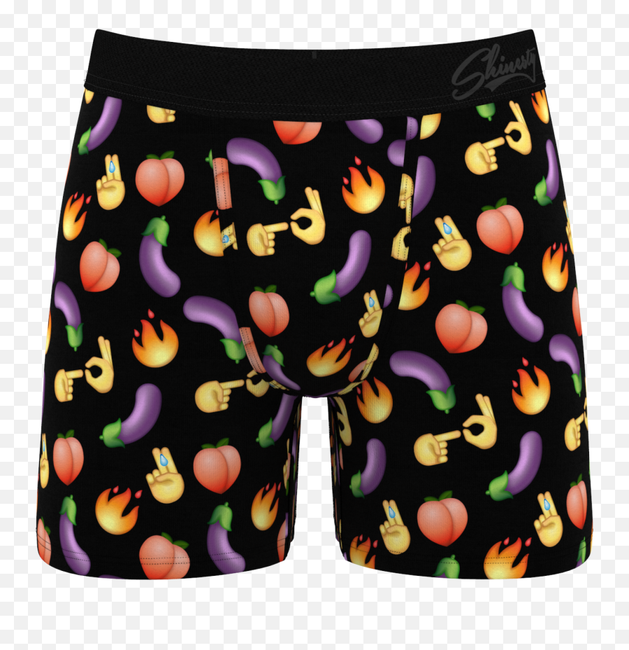 Shop The Menu0027s Emoji Orgy Ball Pouch Boxer Briefs By - Undergarment,Ball Emoji