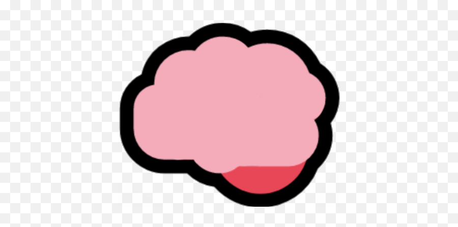 Semi - Cursed Smooth Brain Emoji Cursedemojis Girly,Emoji 91
