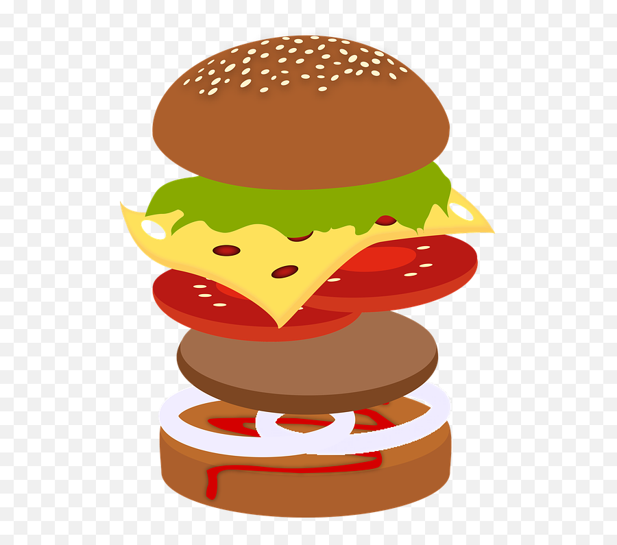 Sandwich Clipart Sketch Sandwich - Build A Burger Png Emoji,Emoji Man Eater