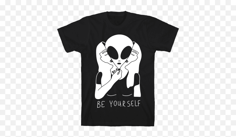 Alien T - Yourself Alien Gif Emoji,Alien Emoji Sweatshirt