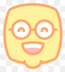 Geek - Happy Emoji,Geek Emoticon