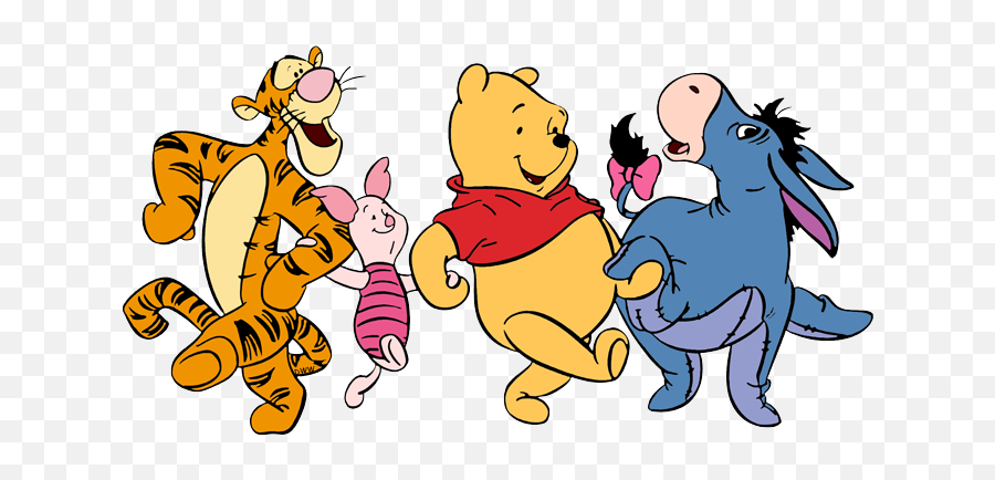 Contributions To The Tribute Of Noreen - Tigger Piglet And Pooh Emoji,Sympathy Hug Emoji