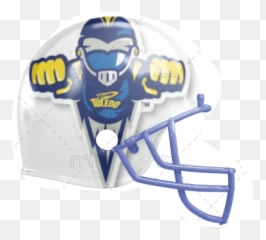 Toledo Rockets Concept Helmets U2013 Roughing The Passer - Toledo Rockets Mascot Png Emoji,Fotball Emoji