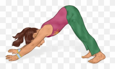 Kids Yoga Stories - Downward Dog Pose Kids Emoji,Emotion Fitness Chico
