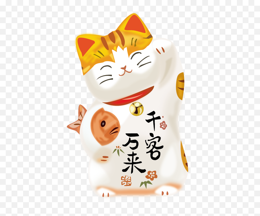 Transparent - Neko Lucky Cat Cartoon Emoji,Emotions Wallpaper Hd