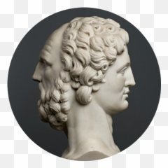 Twin Cities - Statue Janus Emoji,Roman God Of Emotion