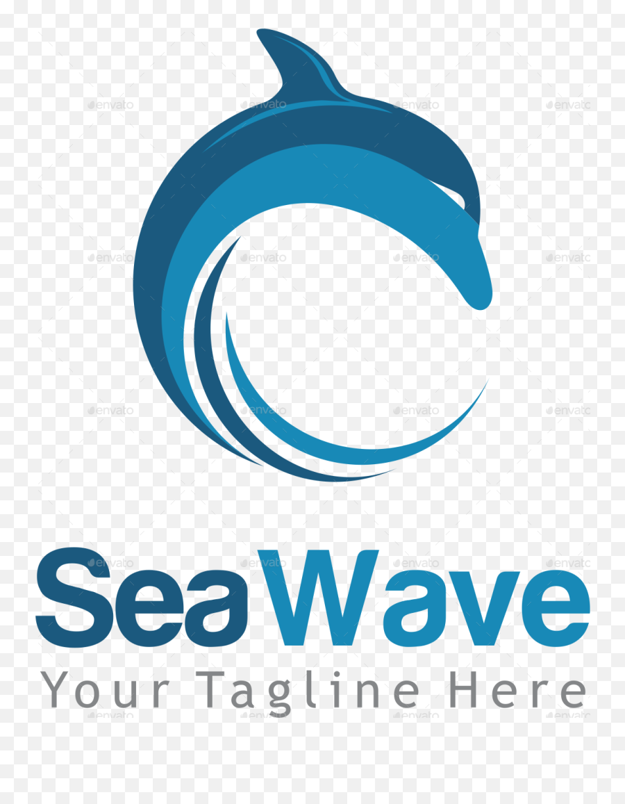Clipart Waves Sea Wave - Seawave Logo Emoji,Ocean Wave Emoji