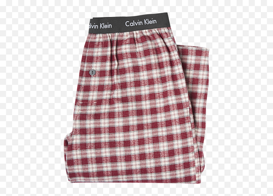 Calvin Klein Red U0026 White Plaid Flannel Pajama Pants - Necessaire Para Bolsa Feminina Emoji,Soft Pj Pants Emojis