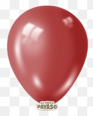 Cherry Red Latex Balloons - Globos Payaso 12 Metalico Emoji,3 Red Balloons Emoji