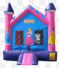 13 X 13 Princess Bouncy Castle - Inflatable Emoji,Bouncy Emoticon