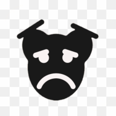 Black Guy Emoji - Automotive Decal,Black Emoji App