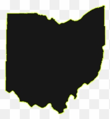 Ohio - Ohio State Shape Vector Emoji,Shoving Down Emotions And Proceeding As If Everything Is Fine'