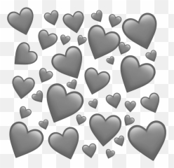 Emoji Emojis Tumblr Instagram Insta Sticker By Welp - Transparent Background Purple Heart Png,Aesthetic Emojis Black Background