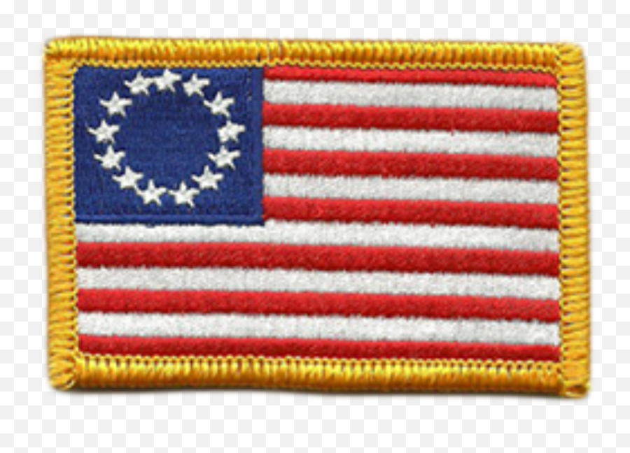 Betsy Ross Flag Patch - Betsy Ross Flag Patch Emoji,Betsy Ross Emoticon