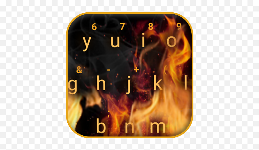 Burning Fire Keyboard Theme U2013 Apps On Google Play - Vertical Emoji,Fire Emoji Keyboard