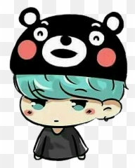 Suga Yoongi Bts Kawaii Cute Fofo - Gambar Suga Bts Kartun Emoji,Dibujos Kawaii Emojis