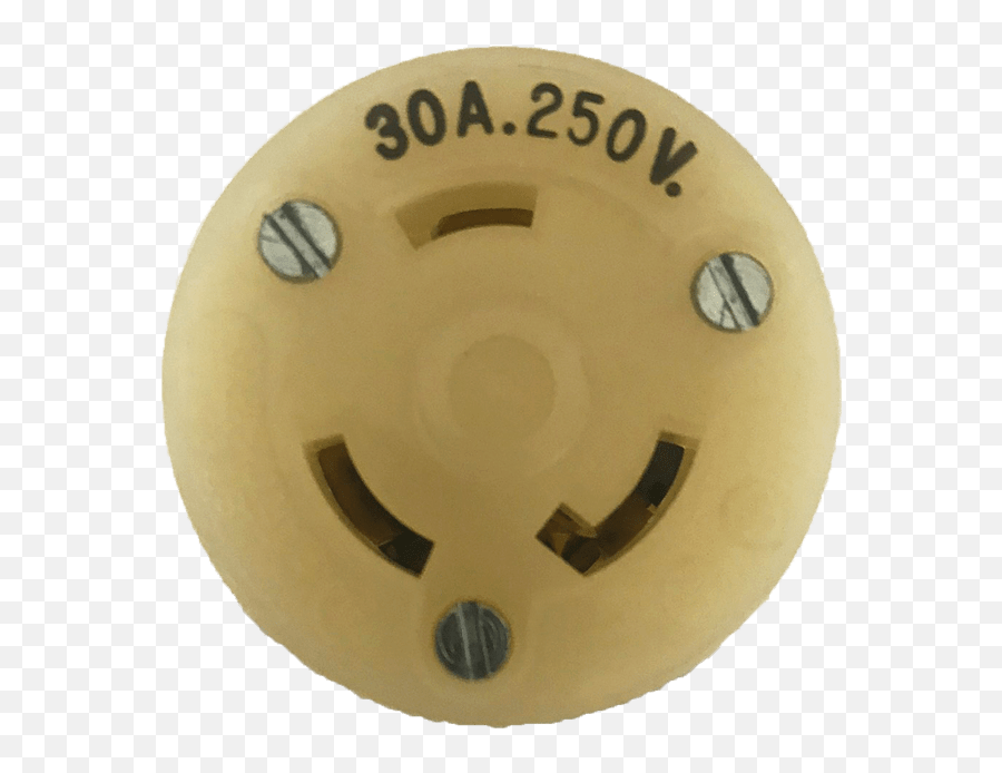 Hubbel 3 - Wire Female Plug Solid Emoji,°?° 3 Emoticon