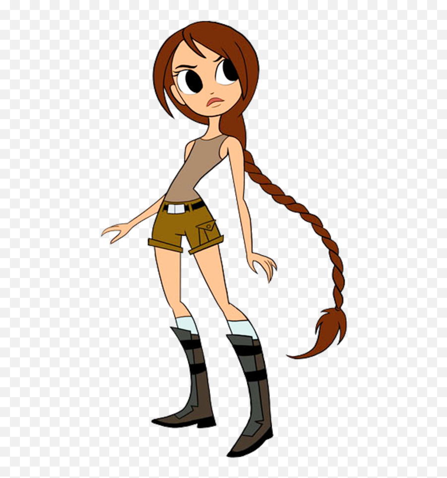 Lara - Transparent Lara Croft Png Clipart Full Size Young Lara Croft Cartoon Emoji,Bagpipe Emoji