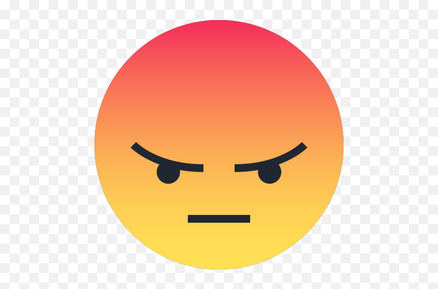 Angry Emoticon Reaction Emoji Sad - Facebook Angry React Png,Sad Cowboy Emoji