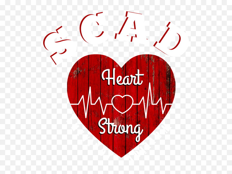 Scad Heart Attack Women Survivor Heart - Girly Emoji,Design Emotions Scad