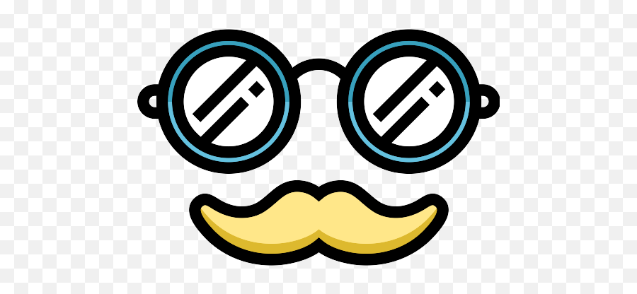 Hipster Vector Svg Icon - Happy Emoji,Hippie Emoticons