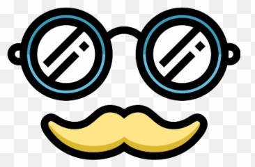 Hipster Vector Svg Icon - Happy Emoji,Hippie Emoticons
