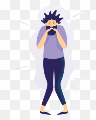Anxiety Embrace Emoji,Worry Emotion Or Thought