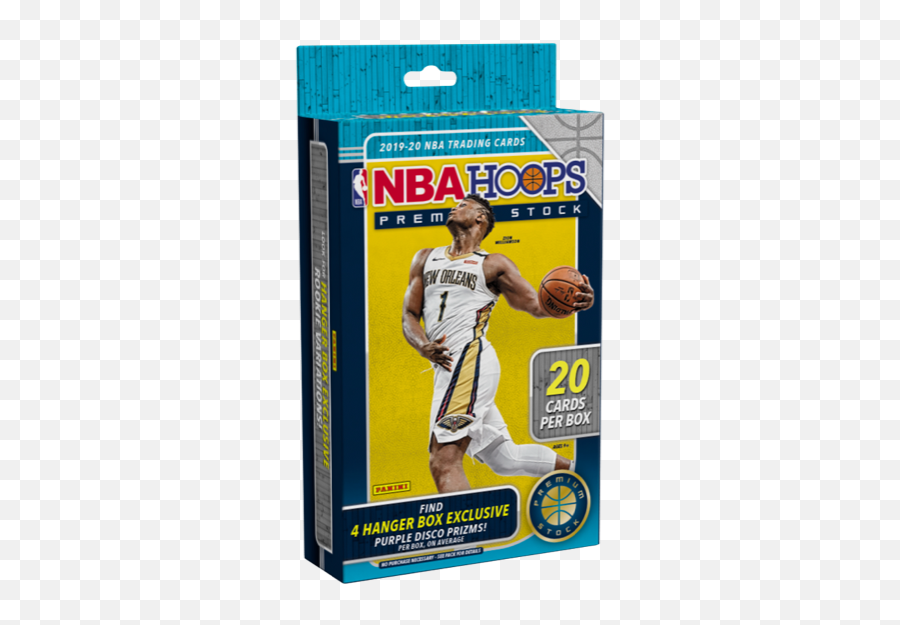 Panini 2019 - 20 Hoops Premium Nba Basketball Trading Cards Hanger Box 20 Cards Emoji,Blue Box Letter Emojis