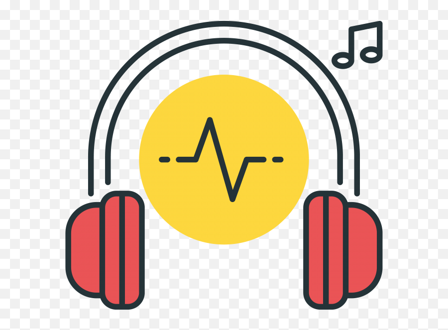 Headphone Icon Png Transparent Icon - Freepngdesigncom Emoji,Emoji Headphone And Music