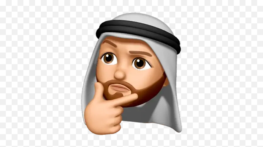 Arabic Men Memoji - Stickers For Whatsapp,Arab Emoticons