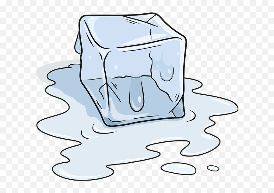 How To Draw An Ice Cube - Really Easy Drawing Tutorial Emoji,Facebook Emoticons Ice Cube