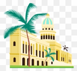Cuba Flag Icon - Download In Flat Style Emoji,Old Building Emoji